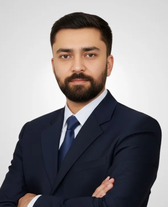 Portrait of Kintu Gandhi
